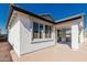 Exterior view showcasing the home's architecture, and neutral stucco finish at 4505 S Mole --, Mesa, AZ 85212