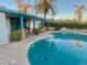 Inviting backyard oasis featuring a sparkling pool at 537 N Jay St, Chandler, AZ 85225