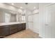 Bathroom with double vanity and large shower at 1449 W Saddle Run, Apache Junction, AZ 85120