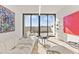 Living room with white couch, city view, and modern decor at 312 E Windsor Ave # 11, Phoenix, AZ 85004