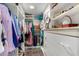 Well-organized walk-in closet with ample storage space and shelving for clothing and accessories at 8101 N Central Ave # 6, Phoenix, AZ 85020