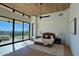 Main bedroom with mountain views and wood ceilings at 28805 N 114Th St, Scottsdale, AZ 85262