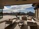 Relaxing patio with outdoor seating and mountain views at 28805 N 114Th St, Scottsdale, AZ 85262