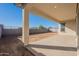 Covered patio perfect for outdoor entertaining at 16405 W Desert Mirage Dr, Surprise, AZ 85388