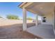 Spacious covered patio, perfect for relaxing and entertaining at 16430 W Desert Mirage Dr, Surprise, AZ 85388