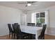 Dining room with hardwood floors and a large dining table at 4833 N 69Th Dr, Phoenix, AZ 85033