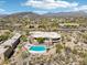 Desert community with expansive homes with pools in a tranquil setting at 9853 E Sundance Trl, Scottsdale, AZ 85262