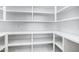 Bright white pantry with ample shelving for storage at 31559 N Pamela Dr, Queen Creek, AZ 85144