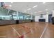 A well-maintained basketball court with bright lighting and clean design at 7117 E Rancho Vista Dr # 4006, Scottsdale, AZ 85251