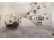 Open floorplan showcasing the dining and living areas at 1201 W Washington Ave, Gilbert, AZ 85233