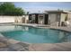 Inviting community pool with spa and lounge chairs at 1161 S Ocotillo Dr, Apache Junction, AZ 85120