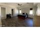 Spacious main bedroom with hardwood floors, natural light, and ample closet space for comfortable living at 4142 E Zion Pl, Chandler, AZ 85249