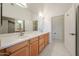 Bathroom with double vanity and tile floor at 4525 N 22Nd St # 404, Phoenix, AZ 85016