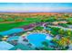 Resort-style pool and expansive golf course views at 7198 W Trenton Way, Florence, AZ 85132