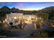 Modern home with desert landscaping and mountain backdrop at 9701 E Happy Valley Rd # 10, Scottsdale, AZ 85255