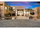 Modern home with attractive entryway and landscaping at 9701 E Happy Valley Rd # 10, Scottsdale, AZ 85255