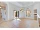 Game room featuring tile floors and a stained glass light at 10914 E Cinder Cone Trl, Scottsdale, AZ 85262