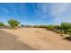 Empty lot with desert landscape, fenced perimeter, and distant mountain views at 28301 N 154Th St, Scottsdale, AZ 85262