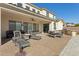 Spacious patio with seating and dining areas at 691 E Elgin St, Gilbert, AZ 85295