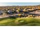 Aerial community view showcasing numerous homes and landscape at 40903 N Harbour Town Way, Anthem, AZ 85086