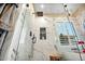 Walk-in shower with marble walls and glass enclosure at 40903 N Harbour Town Way, Anthem, AZ 85086