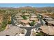 Neighborhood aerial showcasing the attractive residential architecture, lush trees, and well-maintained streets at 2425 W Bronco Butte Trl # 1002, Phoenix, AZ 85085
