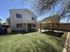 Backyard featuring green grass, a gazebo, and covered patio at 23200 W Ashleigh Marie Dr, Buckeye, AZ 85326