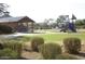 Neighborhood park featuring a shaded picnic area, playground, and walking path at 29101 N Yellow Bee Dr, San Tan Valley, AZ 85143