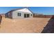 Expansive backyard featuring dirt landscaping, privacy wall and a covered patio, perfect for outdoor enjoyment at 12003 W Parkway Ln, Avondale, AZ 85323