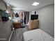 Bright bedroom featuring a double bed and dresser at 206 N 5Th St, Avondale, AZ 85323