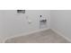 This laundry room is ready for a stackable washer and dryer at 5344 W Manzanita Dr, Glendale, AZ 85302