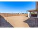 This large backyard is ready for your landscaping and ideas at 5332 W Manzanita Dr, Glendale, AZ 85302