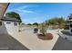 Spacious backyard with a large pool and a shed at 934 E 8Th St, Mesa, AZ 85203
