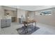 Stylish basement bar with gray cabinets and marble flooring at 934 E 8Th St, Mesa, AZ 85203