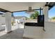 Backyard patio with outdoor kitchen and seating area at 934 E 8Th St, Mesa, AZ 85203