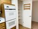 Kitchen appliances include double oven and a convenient spice rack at 10509 W Tropicana Cir, Sun City, AZ 85351