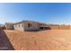Spacious backyard showcasing potential for landscaping and outdoor living at 12330 W Marguerite Ave, Avondale, AZ 85323