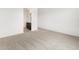 Bedroom with neutral carpet, white walls and closet space through the entry at 3337 E Alexander Dr, San Tan Valley, AZ 85143