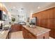 Spacious kitchen with granite countertops, stainless steel appliances, and a central island at 10851 E Le Marche Dr, Scottsdale, AZ 85255