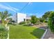 Modern backyard with artificial turf and desert landscaping at 6840 N 13Th Pl, Phoenix, AZ 85014