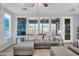 Bright living area with comfortable seating and access to patio at 12368 W Running Deer Trl, Peoria, AZ 85383