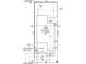 Detailed floor plan showcasing layout with garage, outdoor living space, driveway, and dimensions at 20254 W Roma Ave, Litchfield Park, AZ 85340