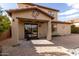 Covered patio with access to backyard at 1245 N Compton Cir, Mesa, AZ 85207