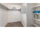 Spacious walk-in closet with shelving at 1245 N Compton Cir, Mesa, AZ 85207