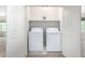 Laundry closet with washer and dryer at 1245 N Compton Cir, Mesa, AZ 85207