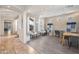 Bright living room with hard surface flooring, neutral paint, and stylish decor at 35202 N 30Th Dr, Phoenix, AZ 85086