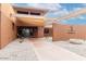 Inviting entrance to the Estrella Golf Club with a shaded walkway at 14133 S 179Th Ave, Goodyear, AZ 85338