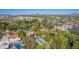 Aerial view of the property showcasing the house and pool at 363 E Monte Vista Rd, Phoenix, AZ 85004