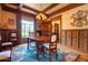 Spacious dining room with wood details and wood floors at 363 E Monte Vista Rd, Phoenix, AZ 85004