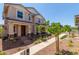 Charming facade with landscaped walkway leading to front door, with easy access to street at 2888 N Evergreen St, Buckeye, AZ 85396